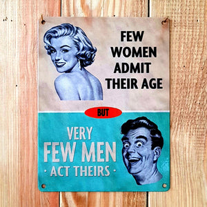 Few women