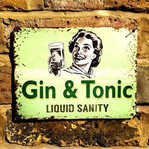 Gin and Tonic Liquid Sanity