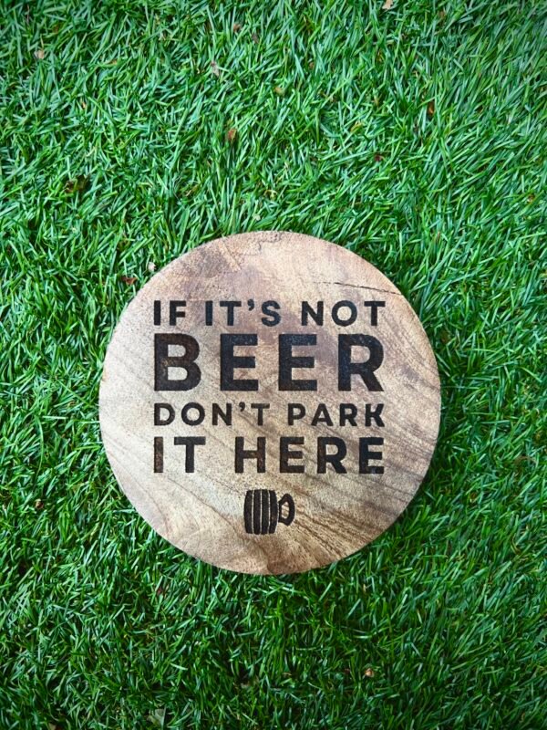 If it's not beer don't park it here